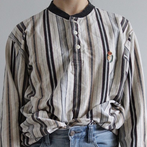 CHAPS Ralph Lauren Stripe Shirt - Picture 3 of 4